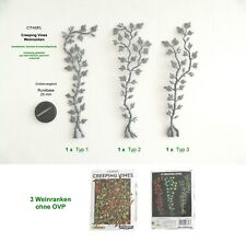 3 flexible Weinranken - Citadel - Creeping Vines - unbemalt - ohne OVP