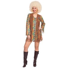 Kleid hippie full cut - kleid, mit