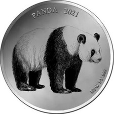 CHINA PANDA BÄR - 999 PLATIN