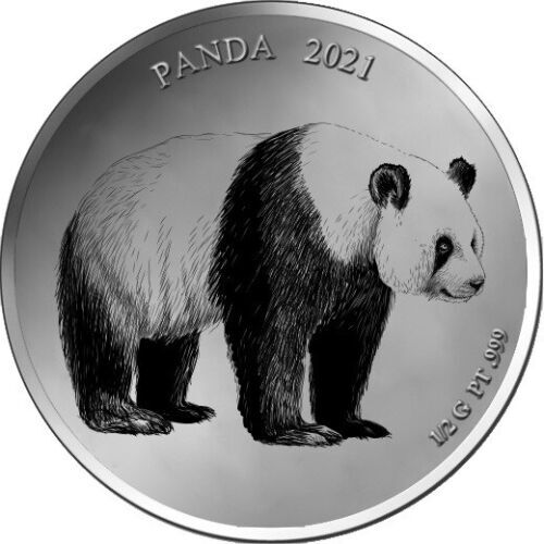 China panda bär 999 - bÄr, platin