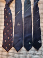 4 Krawatten - Fussball - 80er