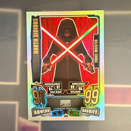 Topps force attax - attax, 233