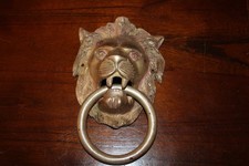 VINTAGE TÜRKLOPFER LÖWENKOPF