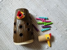 Wurm Magnetspiel Ab 1 Jahr Babyspielzeug Motorikspiel 