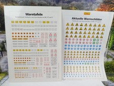 Schritt für Schritt zur perfekten Modellbahn - Aktuelle Warnschilder/Tafel-#8191