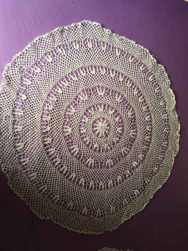 Handarbeit tischdecke antik - tischdecke,