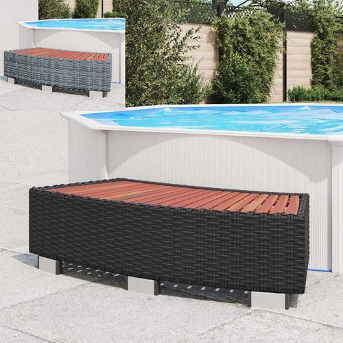Spa einstiegsstufe poly rattan - spa,