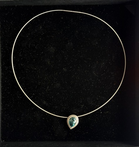 Goldkette 750 585 - goldkette, blue