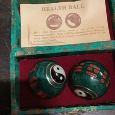 Qi Gong Kugeln, Klangkugeln bunt Kassette, Meditation, Entspannung