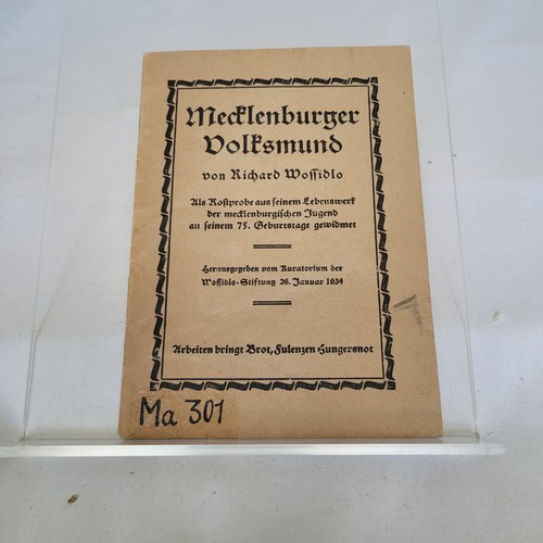 Mecklenburger volksmund von - mecklenburger,
