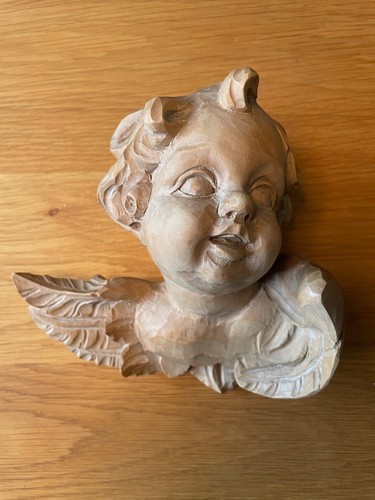 Großer putto lindenholz - großer,