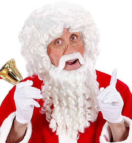 Deluxe weihnachtsmannbart - deluxe,