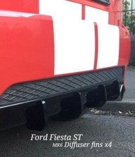 Fiesta ST mk6 Diffusor Finnen