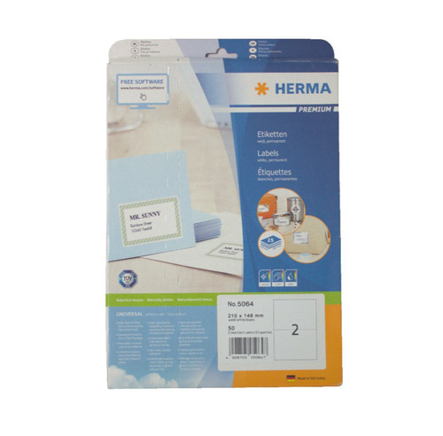 Herma premium etiketten weiß - herma,