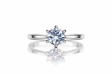 Eleganter Damenring Silber