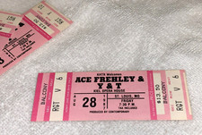 ACE FREHLEY UNUSED 1987