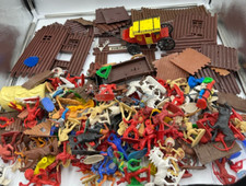 Wilder Westen Cowboy Indianer Konvolut Lot Sammlung alt antik vintage Linde 60er