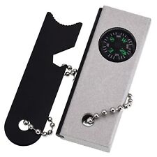 Tifler Magnesium Feuerstein, Feuerstarter Outdoor Survival Set mit Kompass