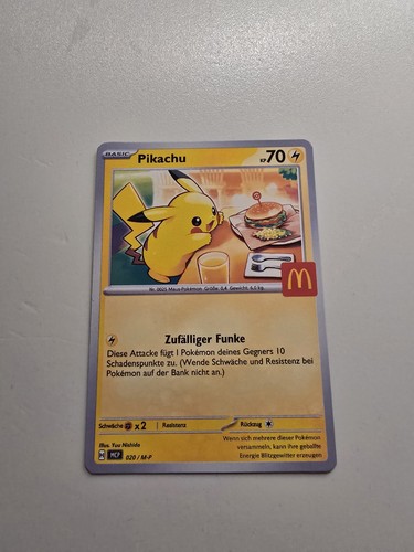 Pokemon mcdonalds promo karte - pokemon,