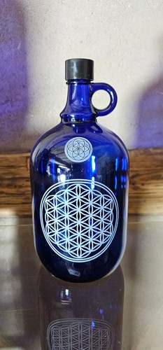 Oder henkelflasche blau - 5l,