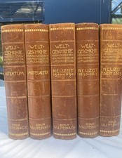 Ullstein Weltgeschichte Von 1909. Altertum - Mittelalter -Neuzeit (3 Bände)