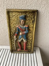 Soldat Holz Bild Dekoration