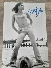 DIANA RIGG JAMES BOND SIGNED