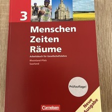 Menschen Zeiten Räume 3. Arbeitsbuch für Gesellschaftslehre Neue Ausgabe..1