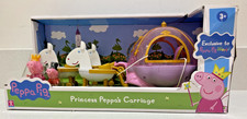 Peppa Pig's Princess Peppas Kutsche Brandneu Pls Lesen