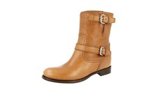 PRADA Hirschleder Stiefelette