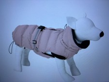 Anione Hunde Pufferwintermantel Delia rosa Gr.32 Neuwertig!