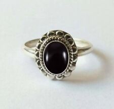 Cabochon Schwarzer Onyx