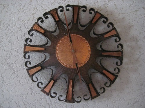 Alte selva kupfer wanduhr - *,