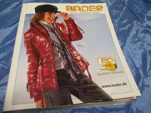 Versandhauskatalog bader - ,
