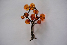 vintage Brosche Baum Bernstein