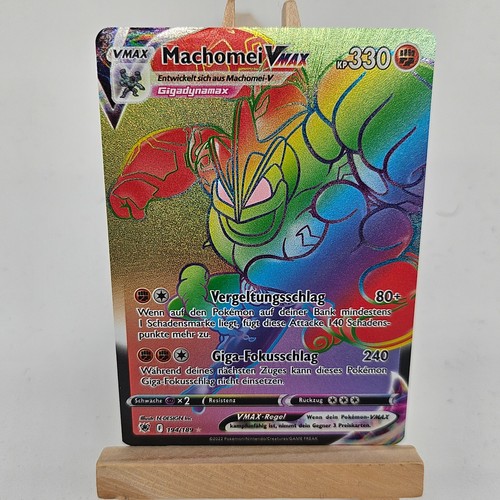 Pokemon karte machomei vmax - karte,