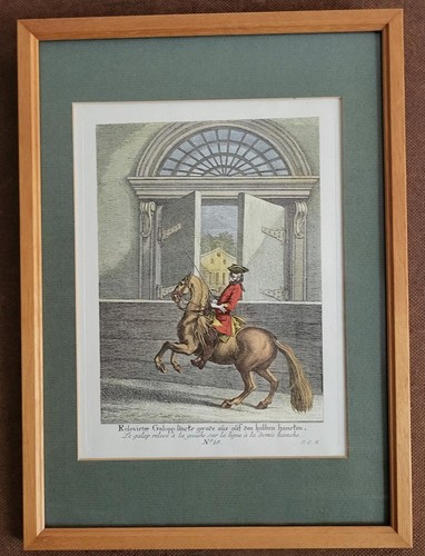 Originaler kupferstich e - kupferstich, j.e