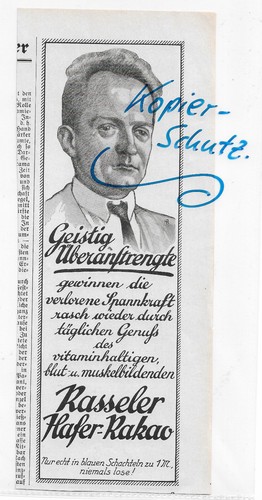 Reklame werbung original 1928 - reklame,