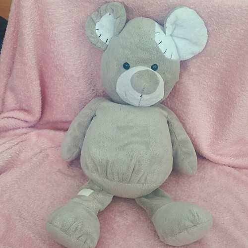 Maus stoff plüschtier - stoff-,