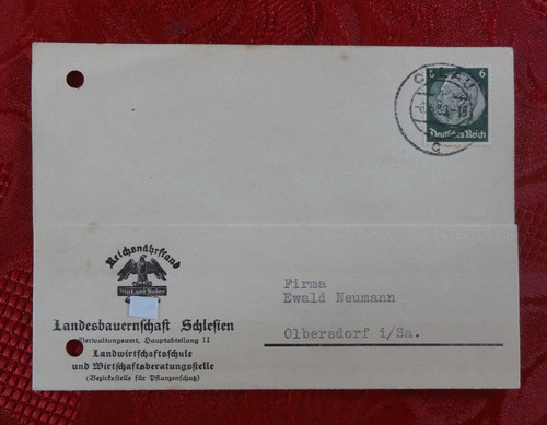 Postkarte reichsnährstand - postkarte,