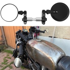 Paar Motorrad Lenkerenden