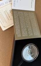 Silber PP 1oz Münze Krügerrand 2017 1. Jahr Südafrika mit Box und COA