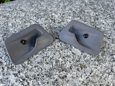 2 Halter Dachhimmel für manuelles Heckrollo für BMW E32  1958351 & 1958352