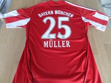 Altes FC BAYERN MÜNCHEN Trikot Thomas Müller Nr.25 Größe L Saison 2009 / 2010