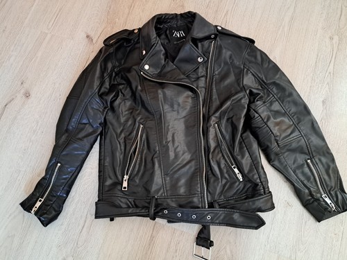 Lederjacke damen von zara - von,
