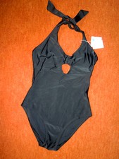 Exklusiver schwarzer Badeanzug Gr. 38 GIANI FEROTI Swimwear Italy - neu!