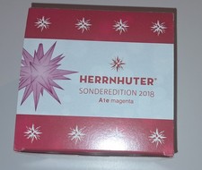 Original Herrnhuter Stern Sonderedition 2018 Magenta A1e 13cm LED Neu OVP