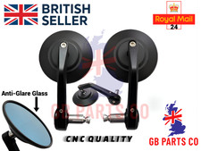 CNC handlebar end mirrors