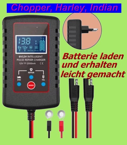 Batterieladegerät chopper - batterieladegerät,,