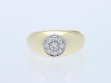 Vintage Brillanten Ring Damen